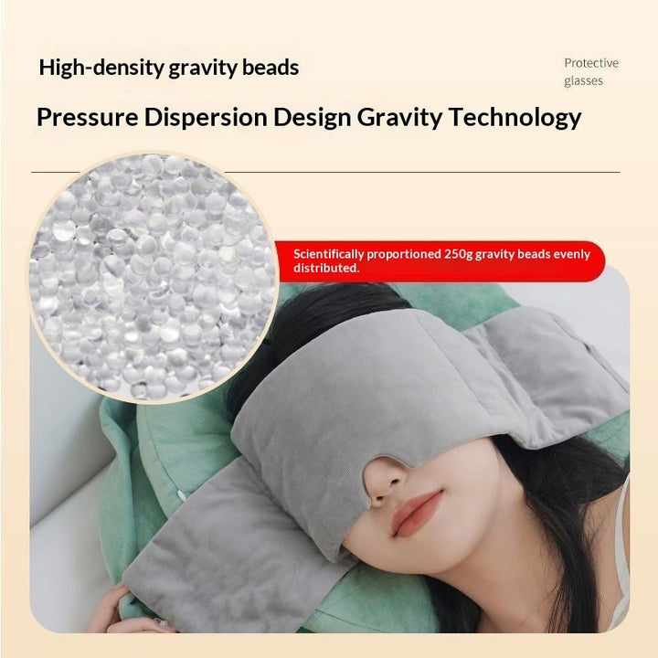 Experience Unmatched Comfort with the Sleep-Only Blackout Gravity Eye Mask